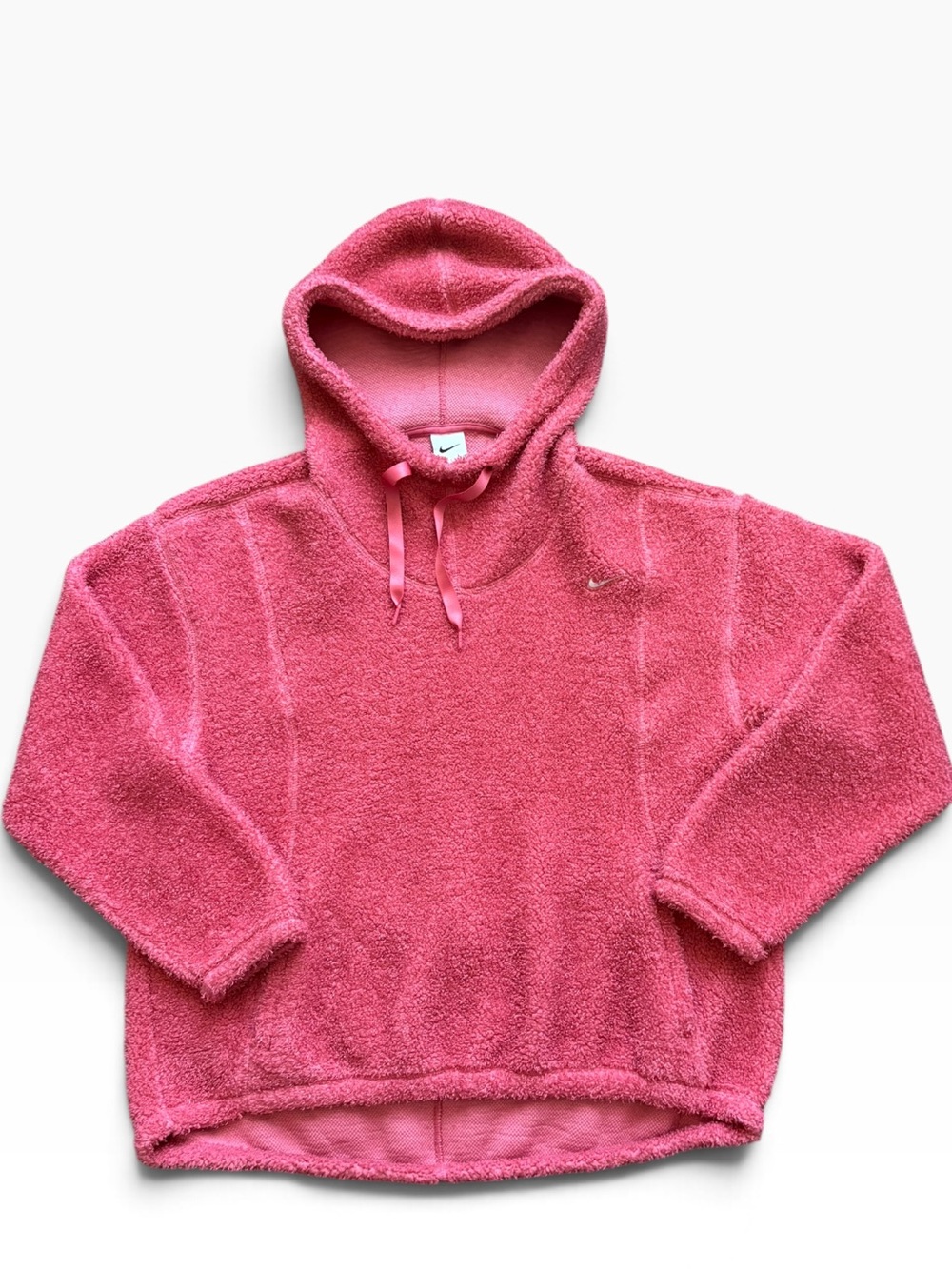 Nike THERMA FIT Corall Fleece Pullover size medium.